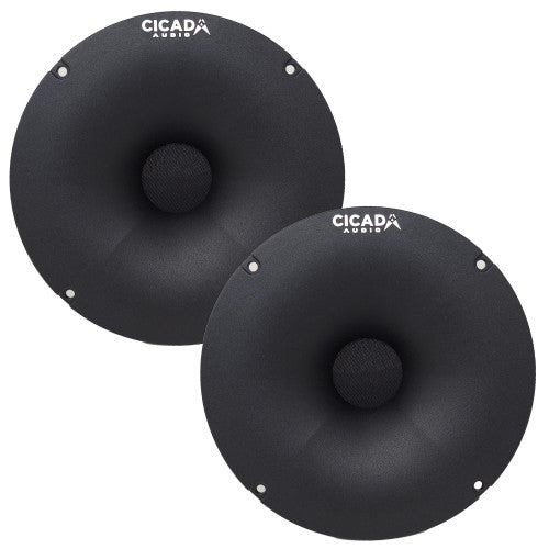 CICADA AUDIO - RR3WG-8F 8-inch Flat Acoustic Wave Guide for RR2M and RR3M Tweeter Motors – PAIR