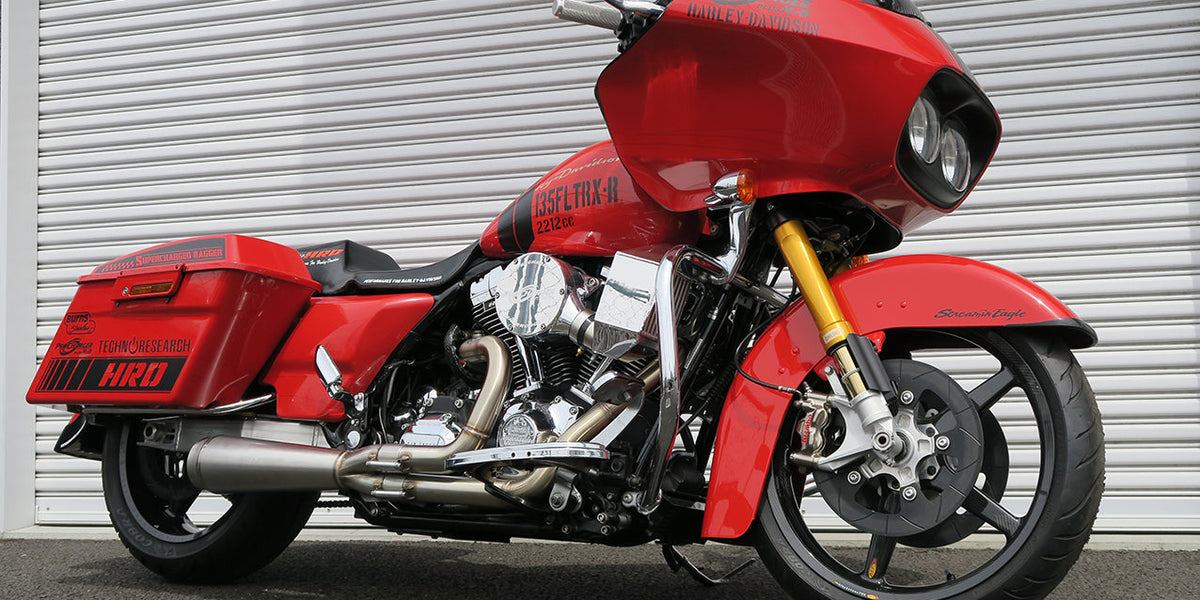 BURNS STAINLESS NhB Exhaust for Twin Cam Baggers — Lifestyle Cycles