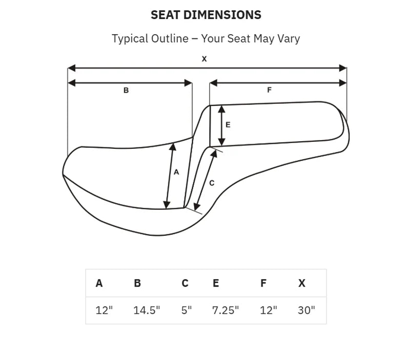 SADDLEMEN Roadsofa™ Seat - Full Lattice Stitch - without Backrest - Touring '08-'24