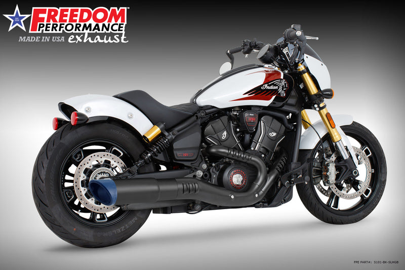 INDIAN 2025-PRESENT SCOUT 101-CLASSIC-SUPER-SPORT-BOBBER 4.5" 2-STEP SLIP-ON BUNDLE