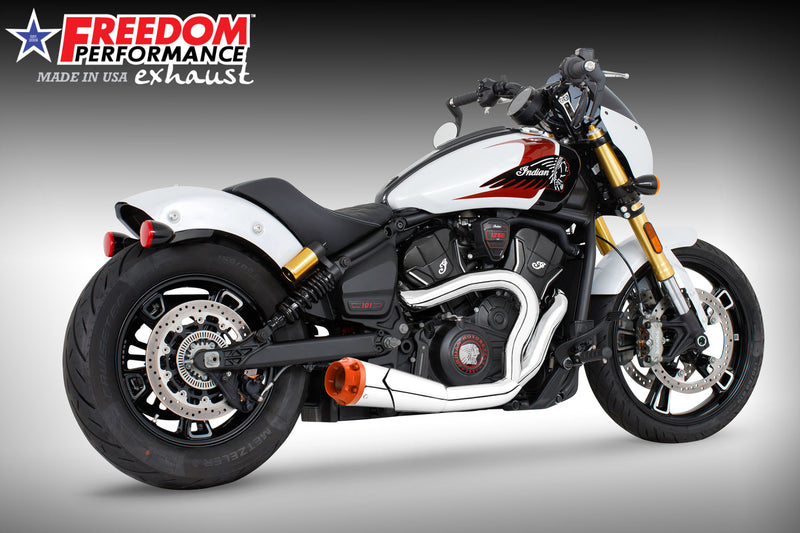 INDIAN 2025-PRESENT SCOUT 101-CLASSIC-SUPER-SPORT-BOBBER 4.5" 2 INTO 1 SHORTY BUNDLE