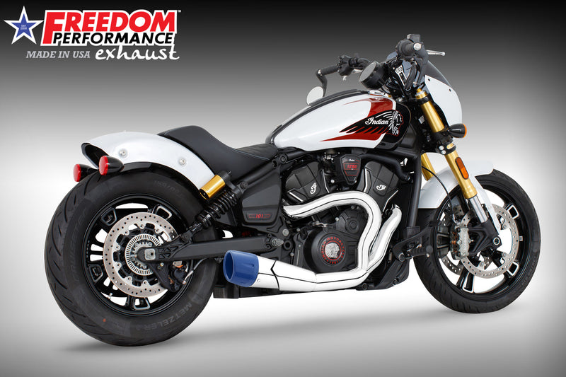 INDIAN 2025-PRESENT SCOUT 101-CLASSIC-SUPER-SPORT-BOBBER 4.5" 2 INTO 1 SHORTY BUNDLE