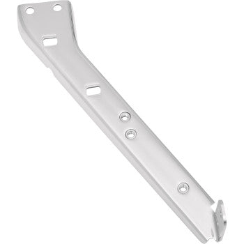 DRAG SPECIALTIES Saddlebag Rail Support Bracket - Left - Chrome - FLH/FLT '80-'08