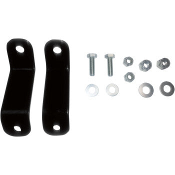 DRAG SPECIALTIES Passenger Floorboard Mount Kit - Black - FL / FX '00-'17