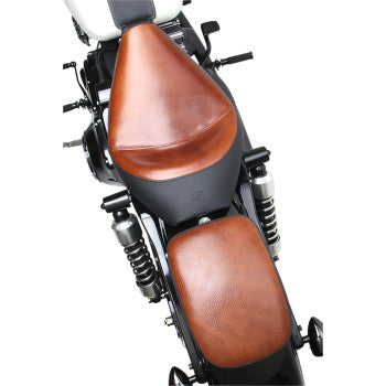 SADDLEMEN Detachable Pillion Pad - 7" x 10" - Contoured Lariat