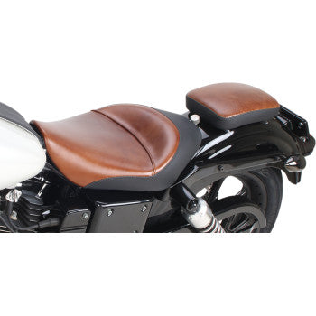 SADDLEMEN Detachable Pillion Pad - 7" x 10" - Contoured Lariat