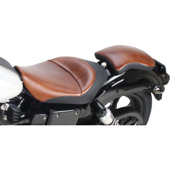 SADDLEMEN Detachable Pillion Pad - 9" x 10" - Contoured Lariat