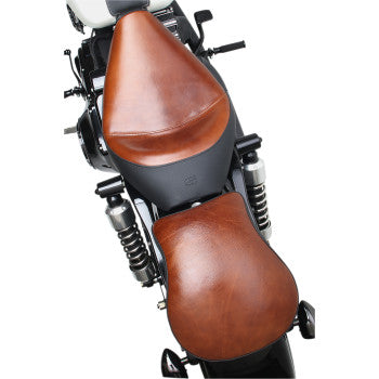SADDLEMEN Detachable Pillion Pad - 9" x 10" - Contoured Lariat