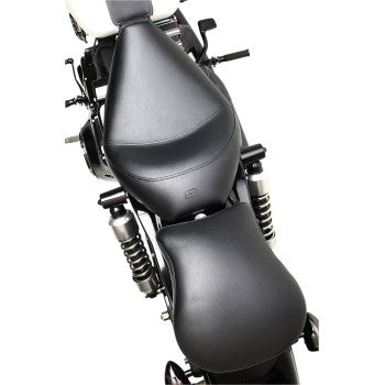 SADDLEMEN Detachable Pillion Pad - 9" x  10" - Contoured Saddlehyde