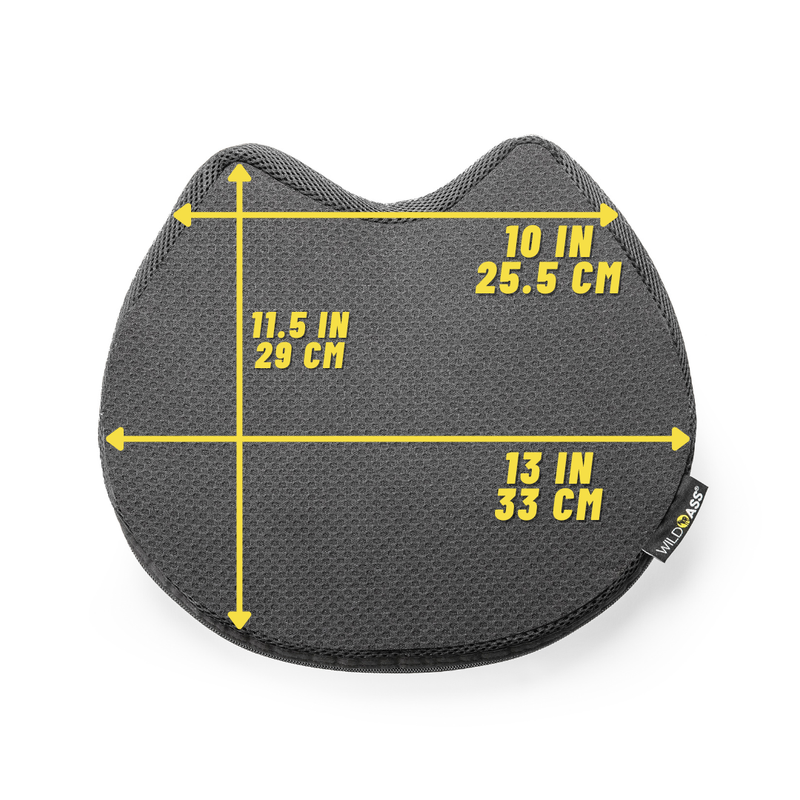WILD ASS Cushion - Air Seat - Air Gel - Saddle - Black