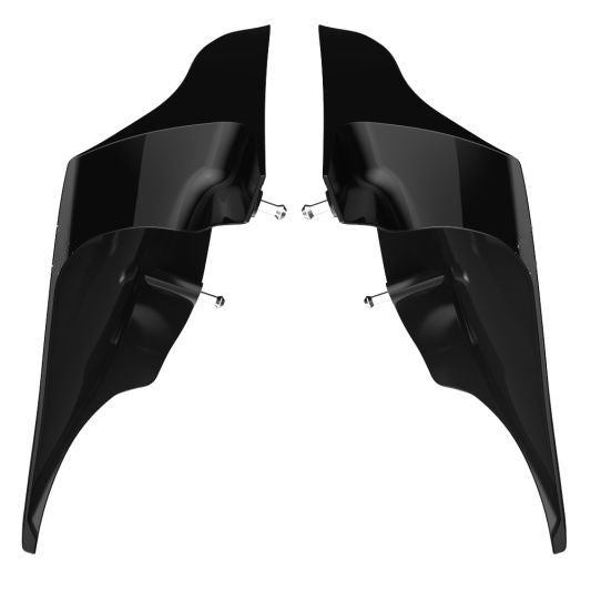ADVANBLACK ABS Stretched Side Cover Panels for 2014-2023 Harley Davidson Touring - Vivid Black