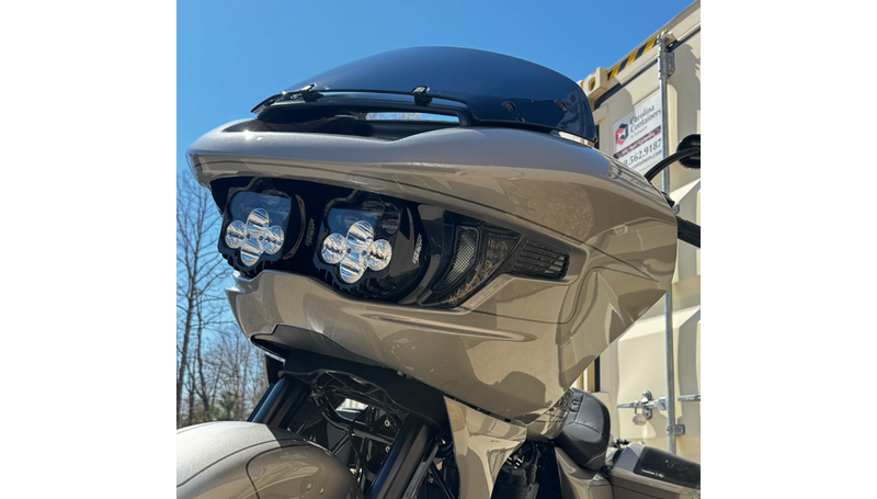 CUSTOM DYNAMICS Shark Demon® 2 Dual Headlight Kit with Speed Plates - Road Gide '23-'25