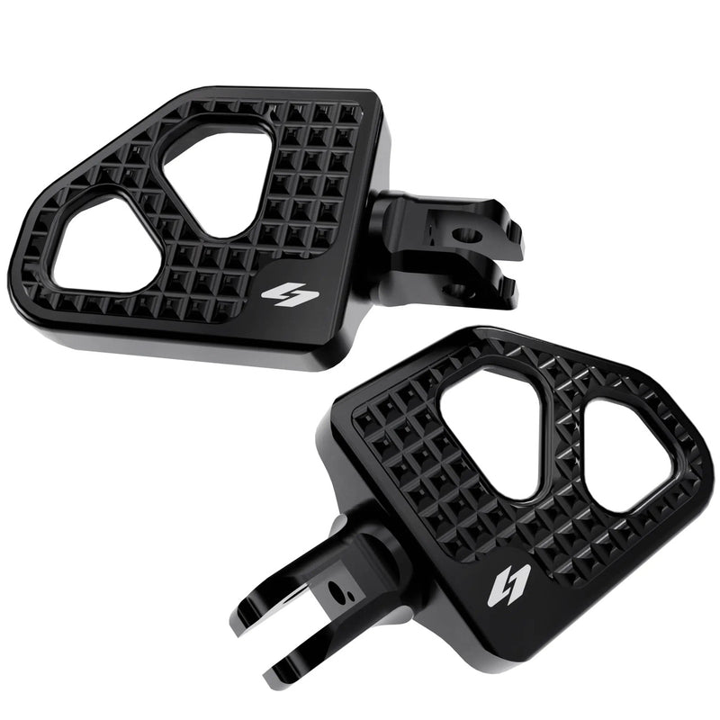 KRAUS MOTO Max Lean Mini Boards - Driver - Black Anodized - Softail '18-'25