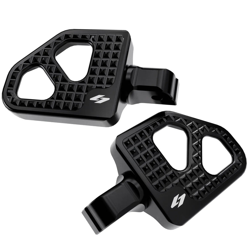 KRAUS MOTO Max Lean Mini Boards - Passenger - Black Anodized - Softail '18-'25