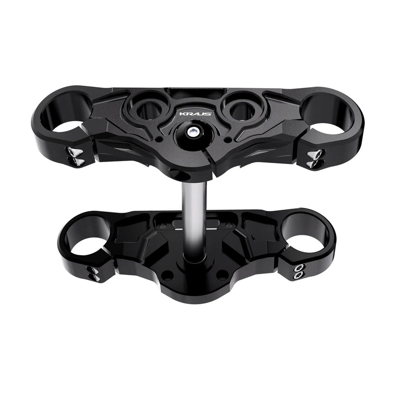 KRAUS MOTO Axis Triple Trees - Black Anodized - Low Rider S/ST '18-'25