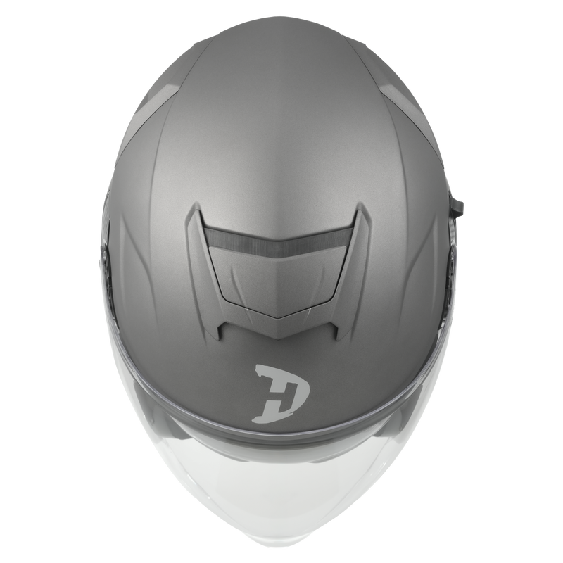 D.O.T. & ECE Daytona Spyder Jet- Gun Metal Grey Dull Metallic
