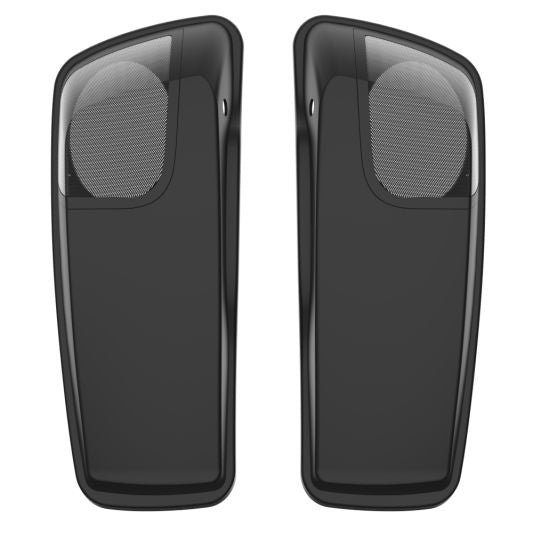 ADVANBLACK 5x7 Inch Speaker Lids for '14-'23 Harley Touring - Unpainted