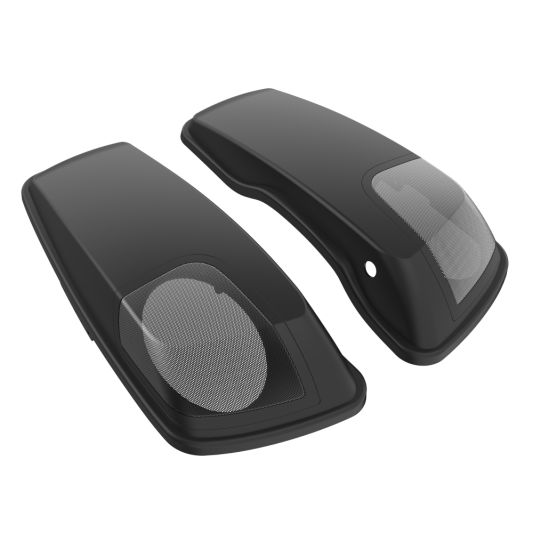 ADVANBLACK 5x7 Inch Speaker Lids for '14-'23 Harley Touring - Unpainted