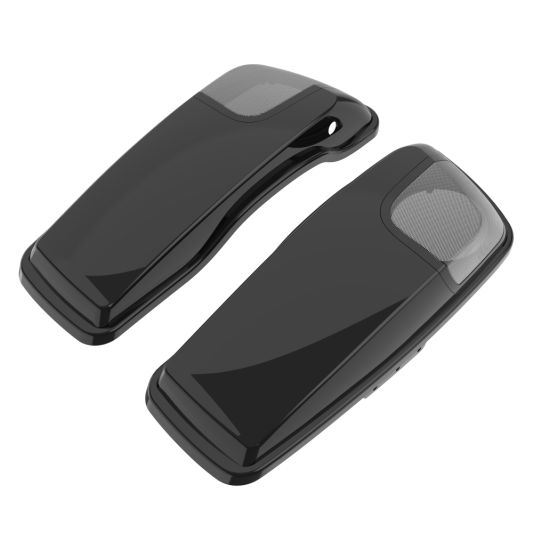 ADVANBLACK 5x7 Inch Speaker Lids for '14-'23 Harley Touring - Vivid Black