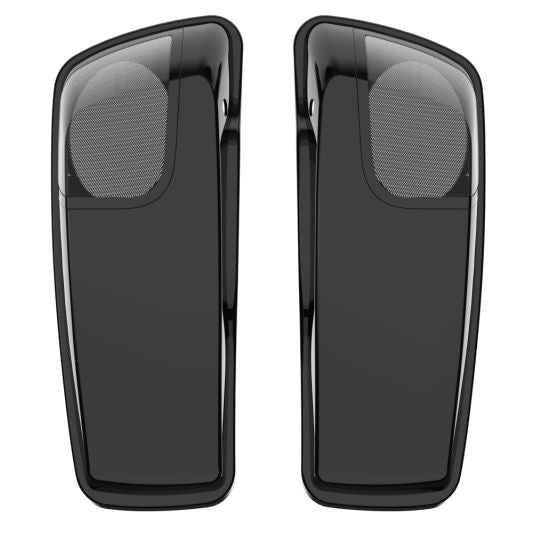 ADVANBLACK 5x7 Inch Speaker Lids for '14-'23 Harley Touring - Vivid Black