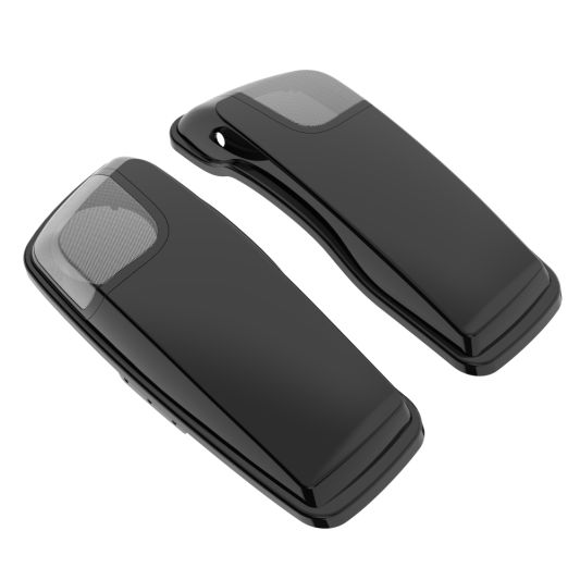 ADVANBLACK 5x7 Inch Speaker Lids for '14-'23 Harley Touring - Vivid Black