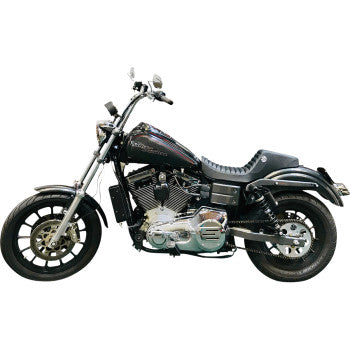 ULTRACOOL 3.0 Side Mount Oil Cooler with Fan Kit - Gloss Black - Dyna '91-'17