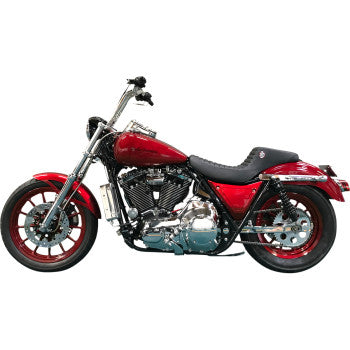 ULTRACOOL Side Mount Oil Cooler with Fan Kit - Chrome - FXR/Touring '84-'08