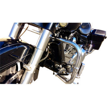 ULTRACOOL Side Mount Oil Cooler Kit - Gloss Black - FXR/Touring '84-'08