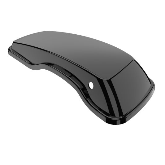 ADVANBLACK Standard Normal Saddlebag Lids for 2014-2023 Harley Davidson Touring - Vivid Black