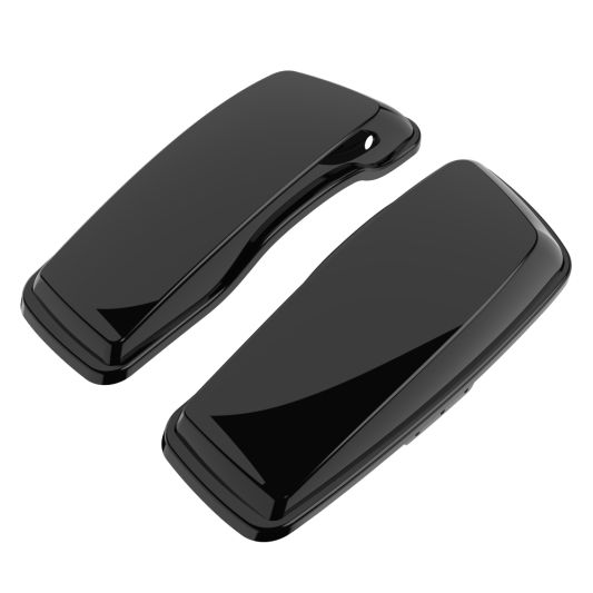 ADVANBLACK Standard Normal Saddlebag Lids for 2014-2023 Harley Davidson Touring - Vivid Black