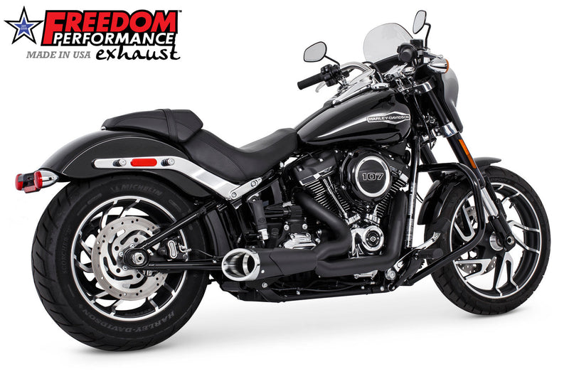 FREEDOM EXHAUST - SOFTAIL 2-INTO-1 SHORTY