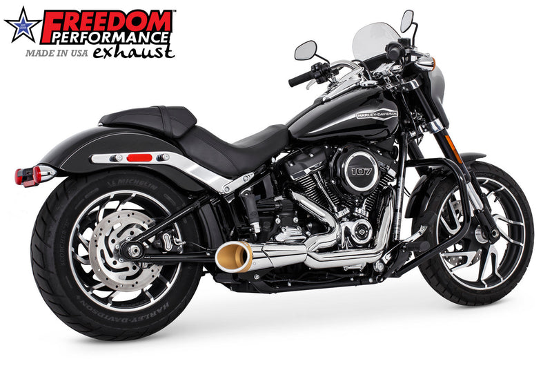 FREEDOM EXHAUST - SOFTAIL 2-INTO-1 SHORTY