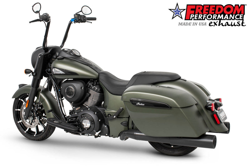 FREEDOM EXHAUST INDIAN CHIEFTAIN / ROADMASTER / SPRINGFIELD TRUE-DUAL TUCK-N-UNDER  "HEADERS ONLY"