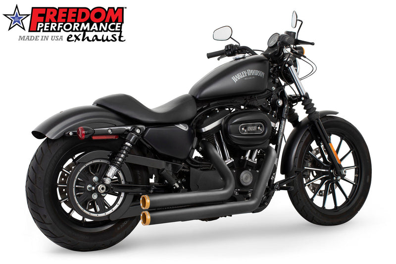 FREEDOM EXHAUST -  SPORTSTER INDEPENDENCE SHORTY 2004-PRESENT