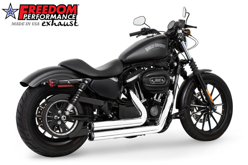 FREEDOM EXHAUST -  SPORTSTER INDEPENDENCE SHORTY 2004-PRESENT