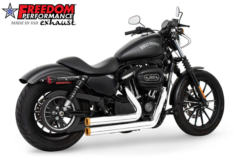 FREEDOM EXHAUST -  SPORTSTER INDEPENDENCE SHORTY 2004-PRESENT
