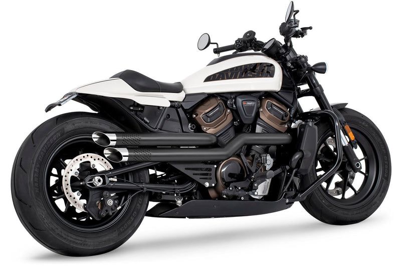 FREEDOM EXHAUST -  SPORTSTER S "NEW 2023" AMENDMENT SIDE SLASH HIGH Fits '21 to Present