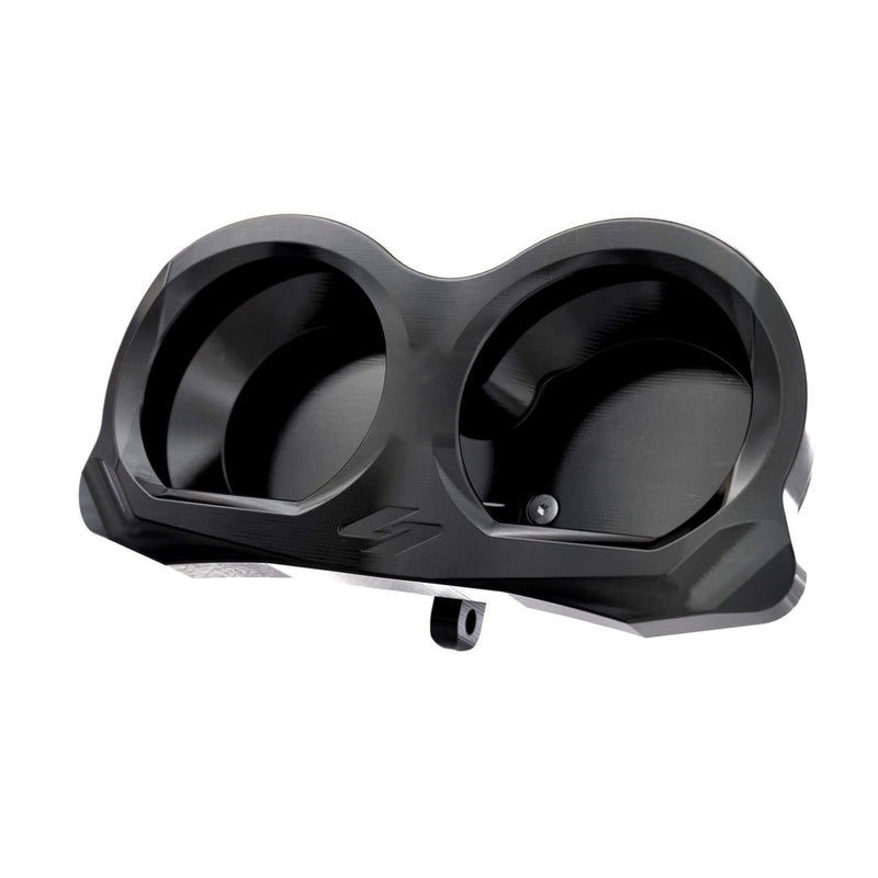 KRAUS MOTO LUX Gauge Bezel - Black Anodized - Road Glide '15-'23