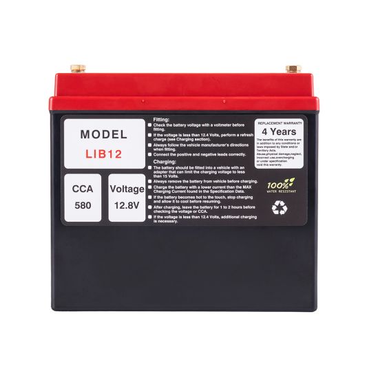 Advanblack - POWERBOX 580CCA Lithium Battery For Harley Softail & Dyna models