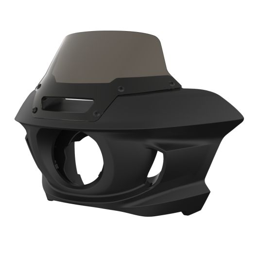 ADVANBLACK ST Style Front Fairing - Smoke Windshield - Unpainted