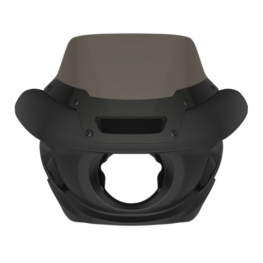 ADVANBLACK ST Style Front Fairing - Smoke Windshield - Unpainted