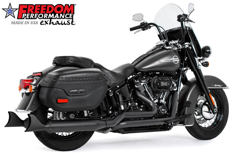 FREEDOM EXHAUST -  SOFTAIL RIGHT-SIDE TUCK & UNDER TRUE-DUAL FULL SYSTEM 2018-PRESENT