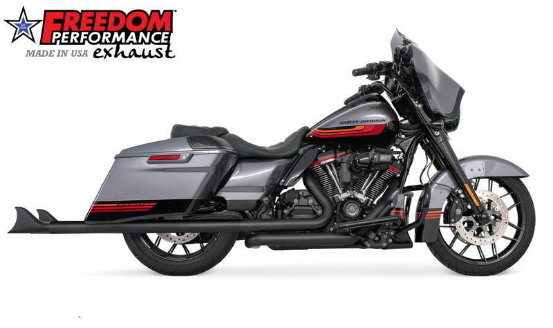FREEDOM EXHAUST -  TOURING 2.5" SHARKTAIL M8 TRUE-DUAL FULL SYSTEM 2017-PRESENT