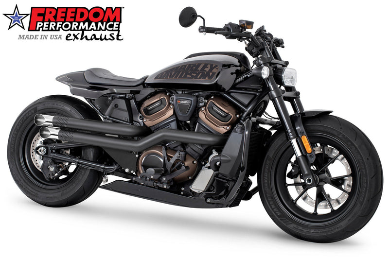 FREEDOM EXHAUST -  SPORTSTER S "NEW 2023" DECLARATION TURN-OUT HIGH Fits '21 to Present