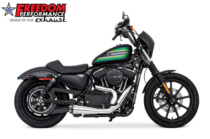 FREEDOM EXHAUST -  SPORTSTER 2-INTO-1 SHORTY 2004-PRESENT