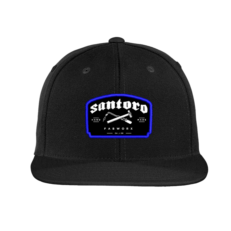 Santoro Fabworx Classic Snapback Hats - Blue