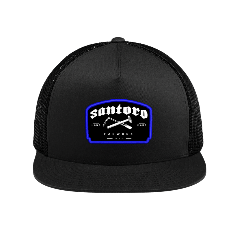 Santoro Fabworx Classic Snapback Hats - Blue