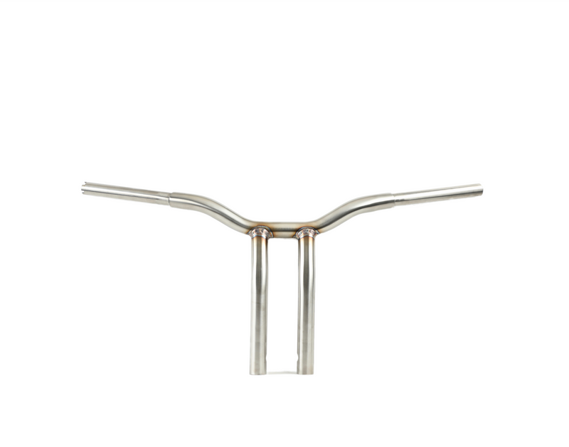 LA CHOPPERS Stainless Steel 1-Piece Kage Fighter T-Bar w/ Pullback