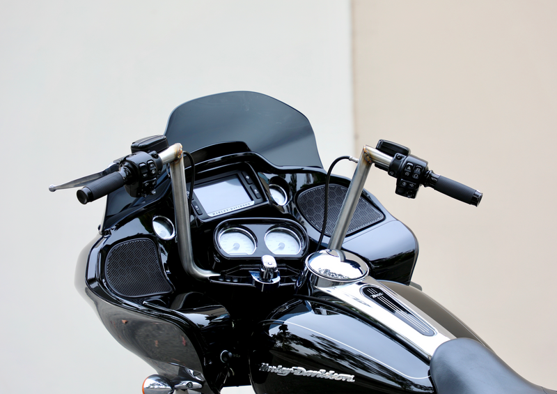 LA CHOPPERS STAINLESS STEEL ROAD GLIDE TWIN PEAKS