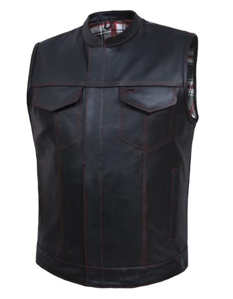 UNIK LEATHER - Mens Lining Club Vest